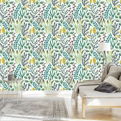 Wallpaper Flowers And Field Plants