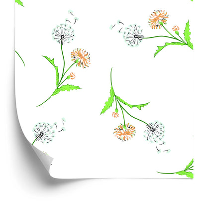 Wallpaper Colorful Dandelions