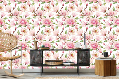 Wallpaper Spring Magnolia Flowers