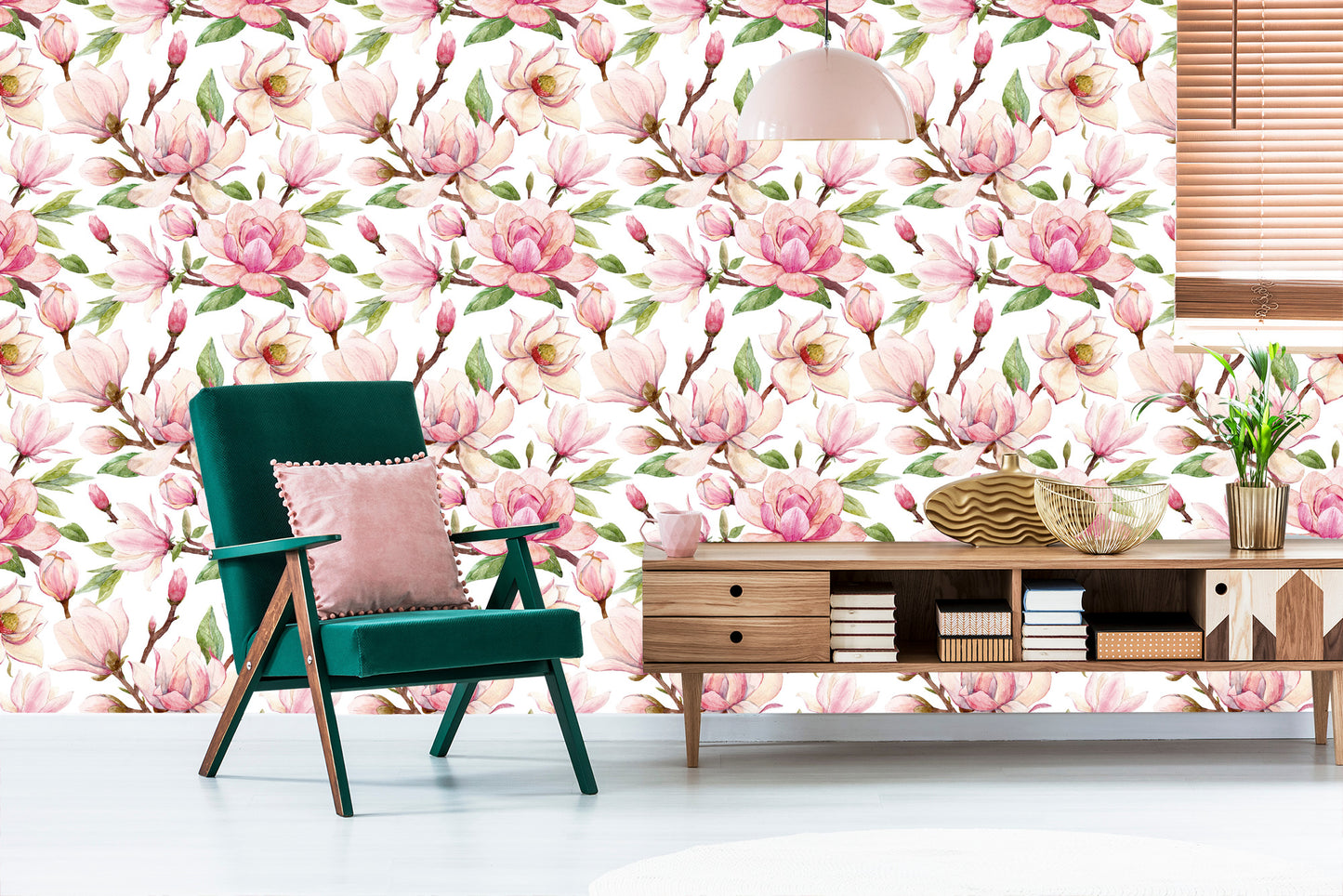Wallpaper Spring Magnolia Flowers