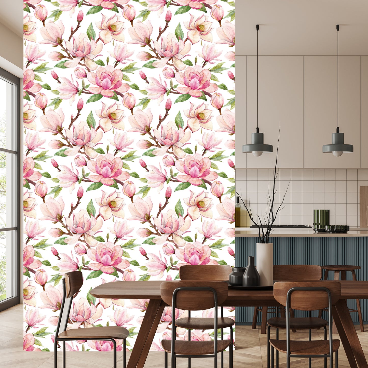 Wallpaper Spring Magnolia Flowers
