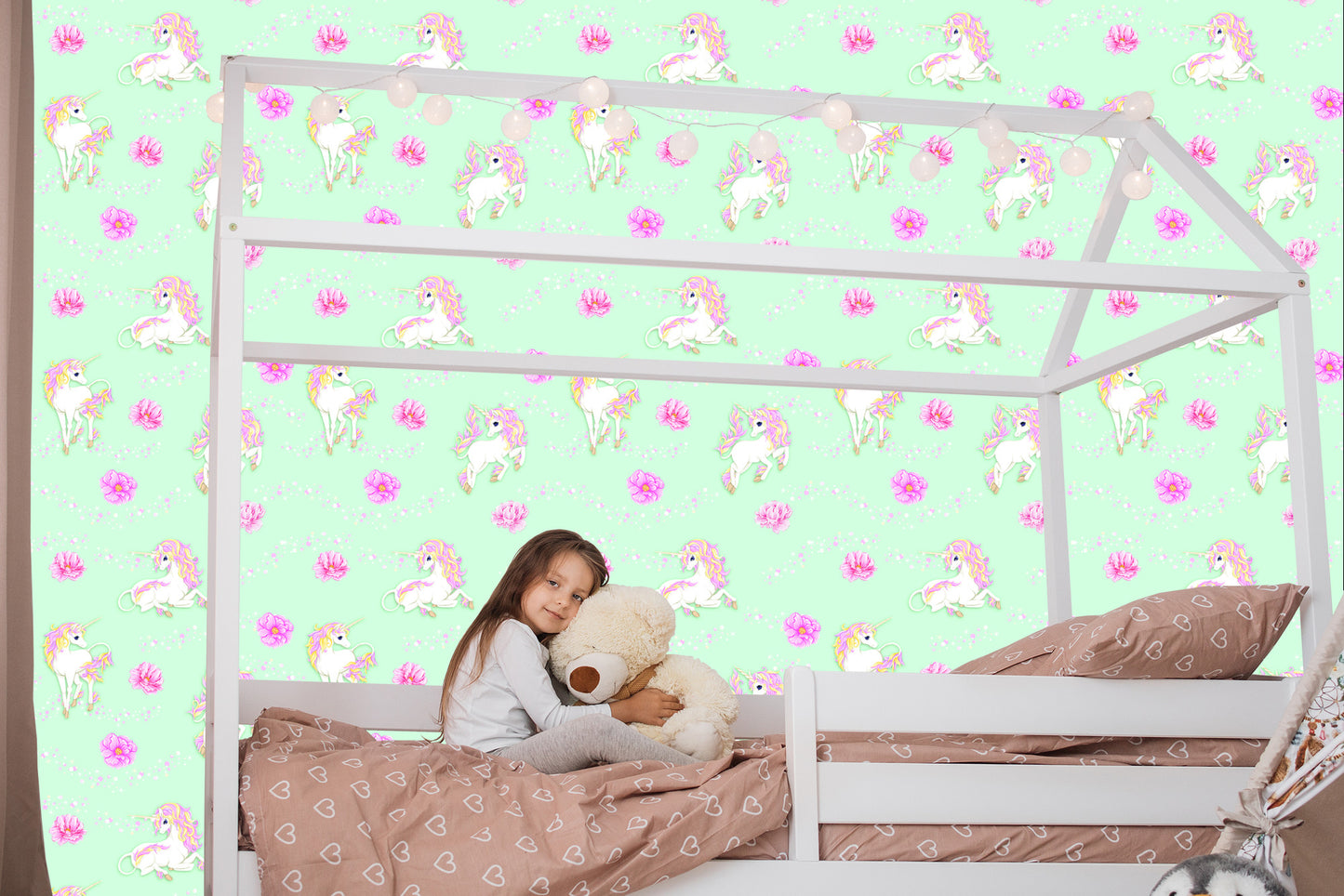 Wallpaper For Kids - Fantastic Unicorns
