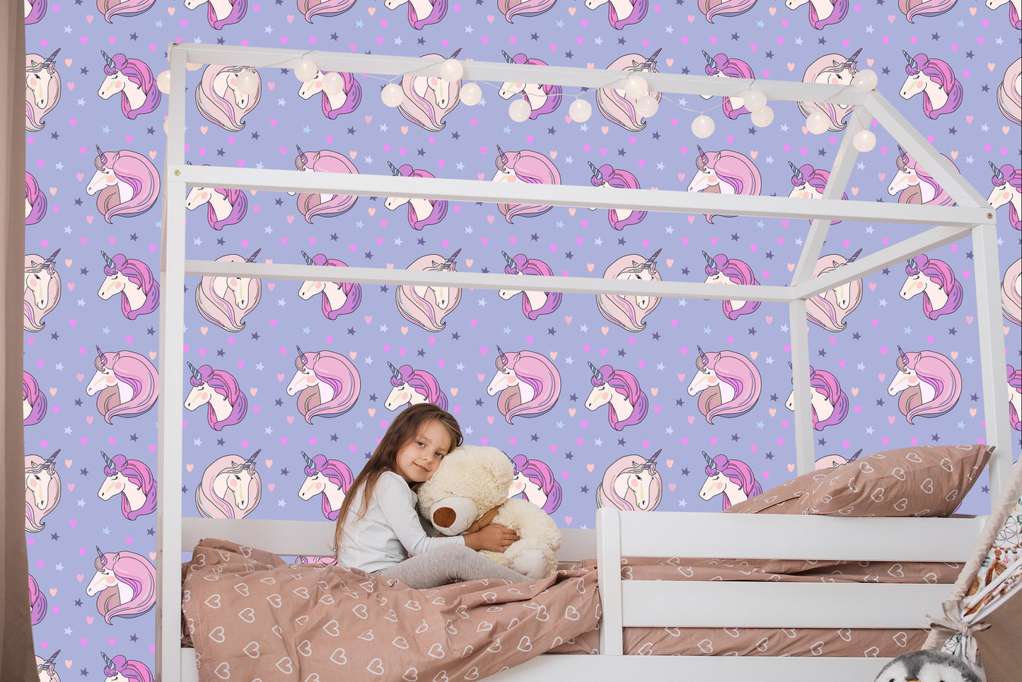 Wallpaper For Children - Beautiful Unicorns