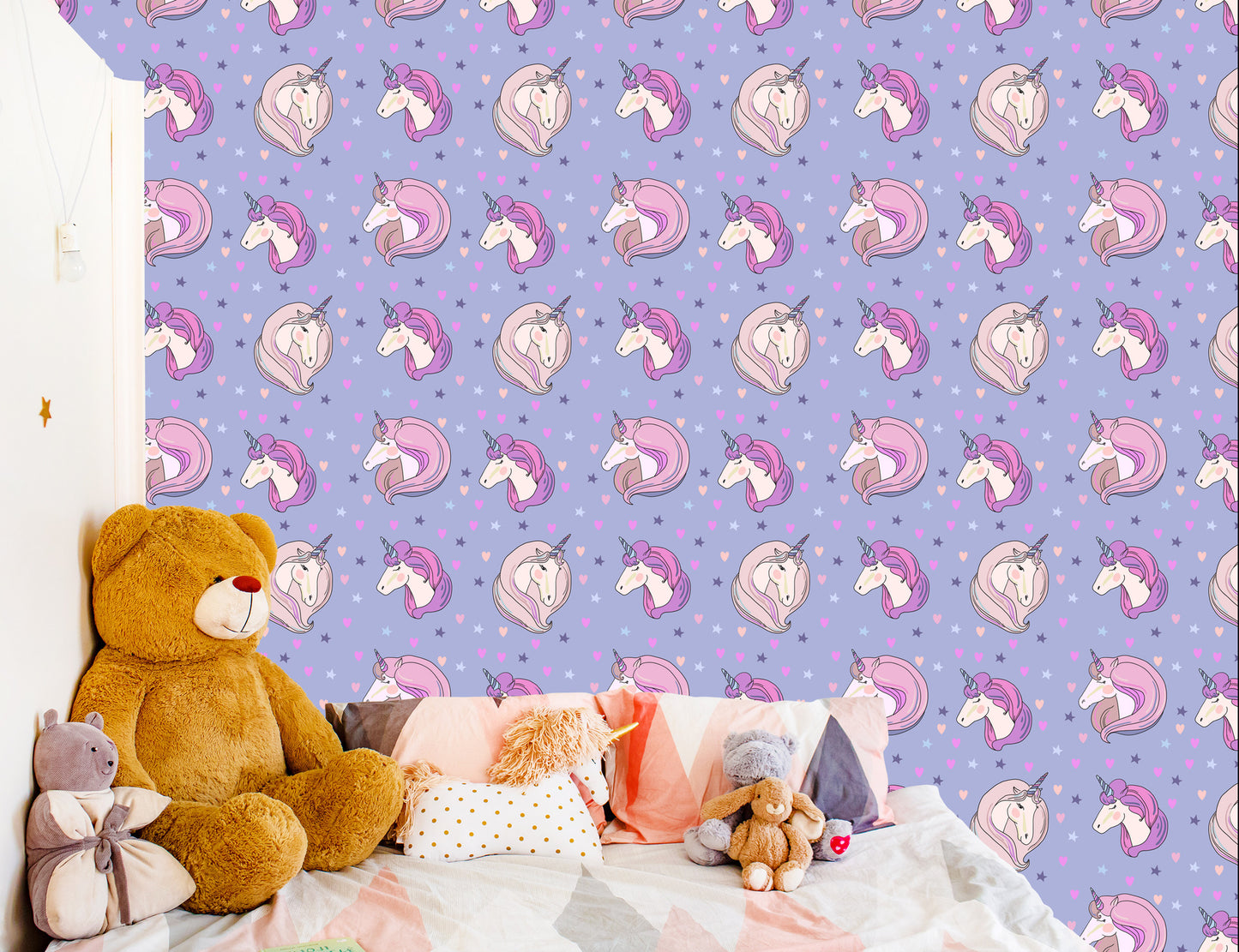Wallpaper For Children - Beautiful Unicorns