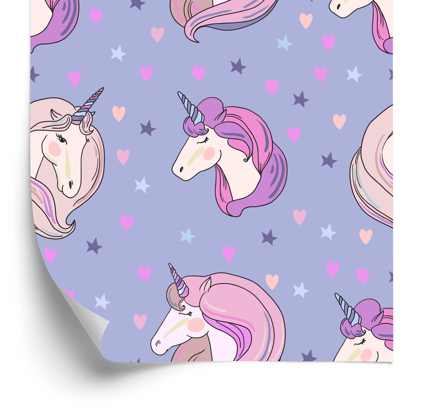 Wallpaper For Children - Beautiful Unicorns