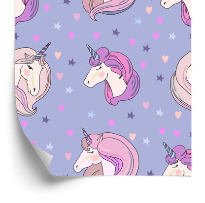 Wallpaper For Children - Beautiful Unicorns