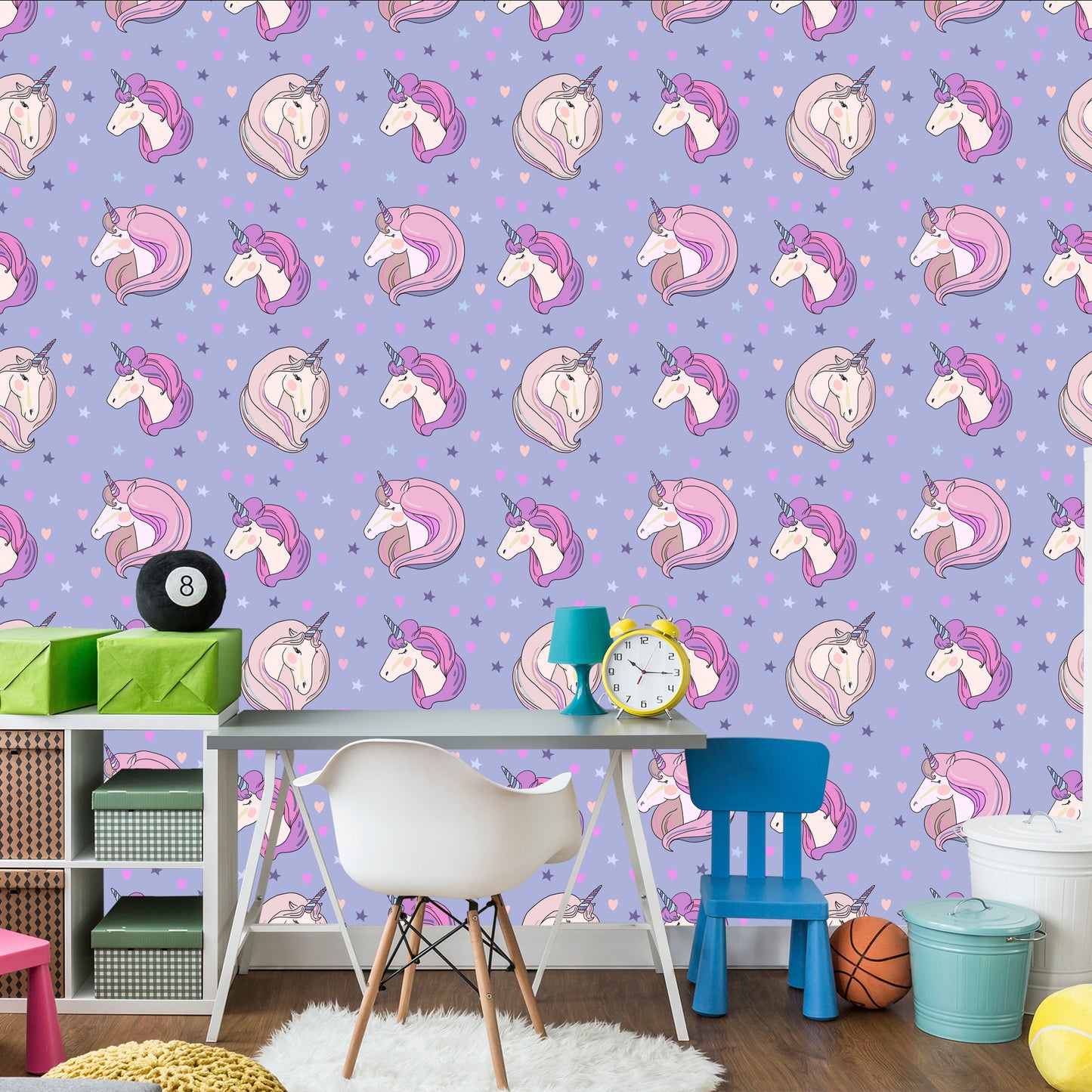 Wallpaper For Children - Beautiful Unicorns