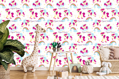 Wallpaper For Kids - Magic Unicorns