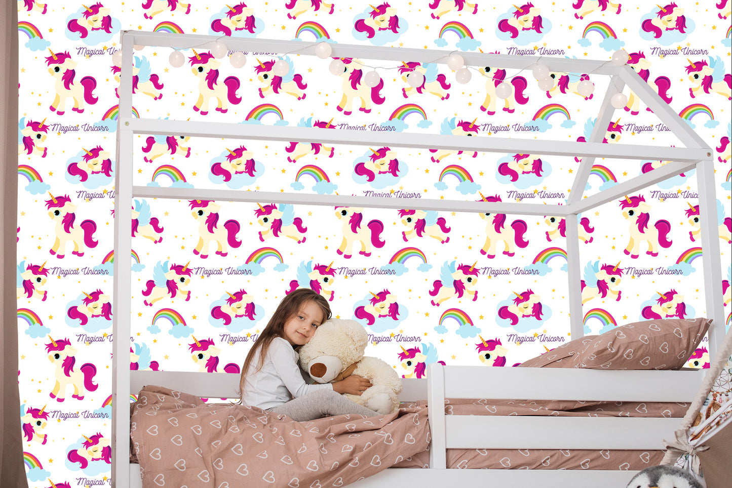 Wallpaper For Kids - Magic Unicorns