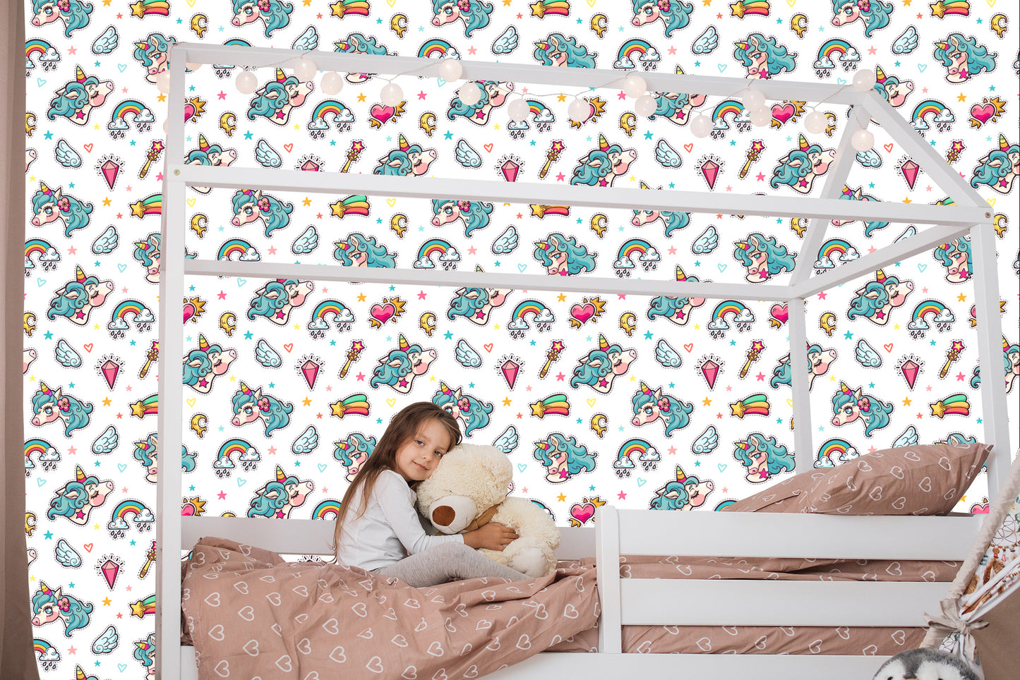 Wallpaper For Kids - Magic Unicorns