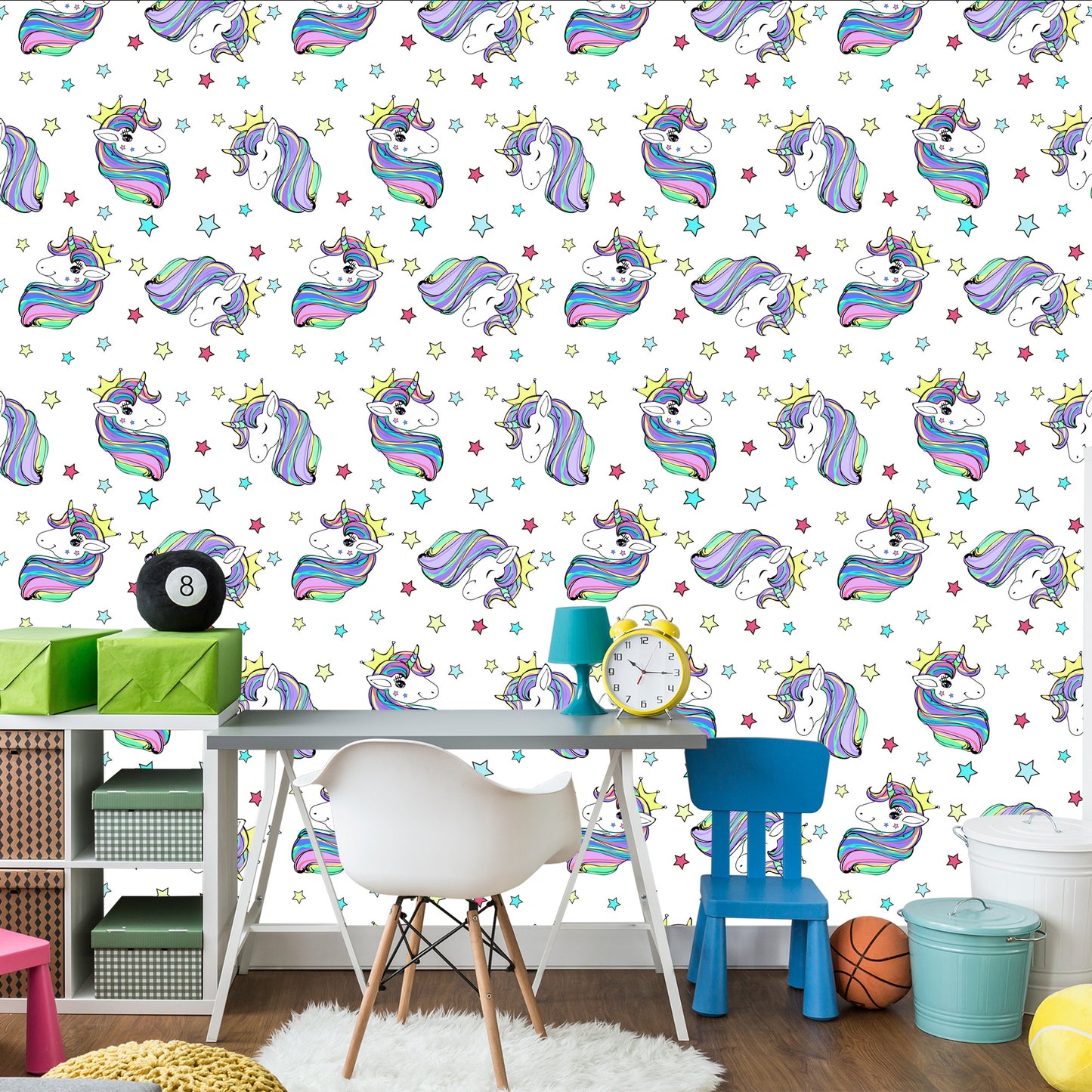 Wallpaper For Children - Beautiful Magical Unicorns