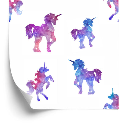Wallpaper Space Unicorns