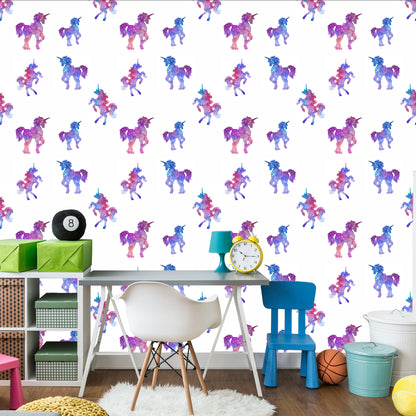 Wallpaper Space Unicorns