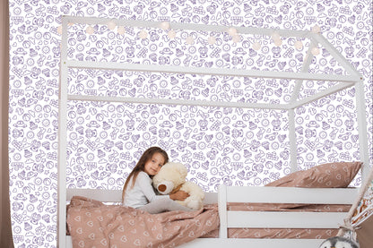 Wallpaper For Children - Cars, Sunshine, Teddy Bears
