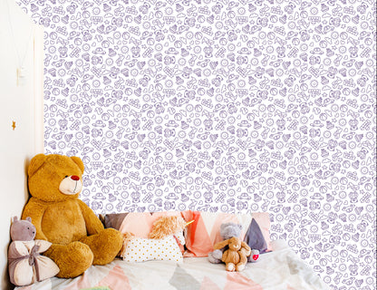 Wallpaper For Children - Cars, Sunshine, Teddy Bears