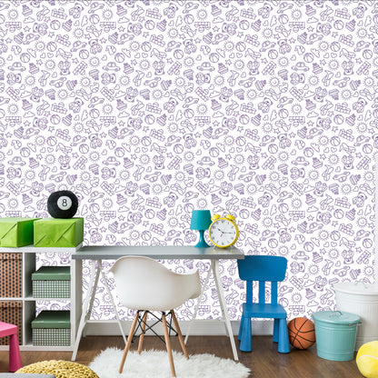 Wallpaper For Children - Cars, Sunshine, Teddy Bears