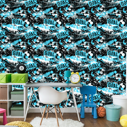 Wallpaper Colorful Soccer Abstraction
