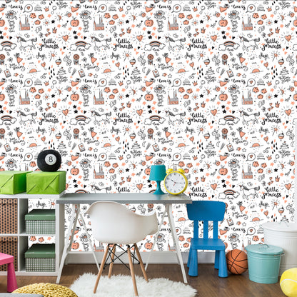 Wallpaper For Kids - Unicorns And Patterns