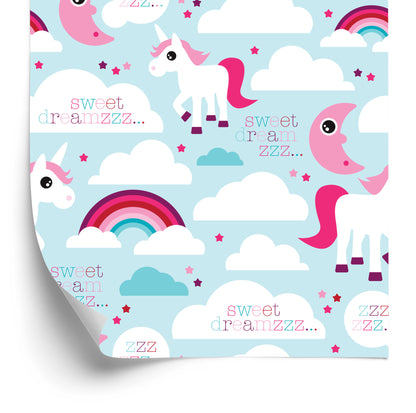 Wallpaper For Girls Unicorns, Clouds, Rainbow