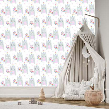 Wallpaper For Girl, Animals, Kittens, Stars
