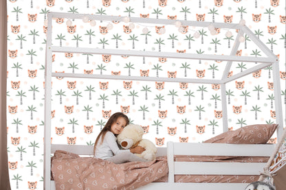 Wallpaper For Girls. Wild Animals. Cats. Palms