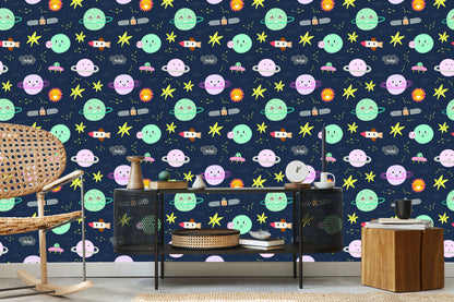 Wallpaper For Children - A Scandinavian-Style Space