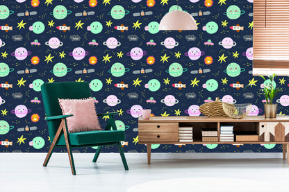 Wallpaper For Children - A Scandinavian-Style Space