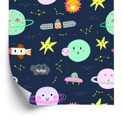 Wallpaper For Children - A Scandinavian-Style Space