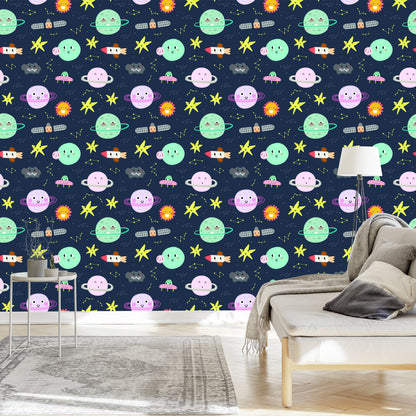 Wallpaper For Children - A Scandinavian-Style Space