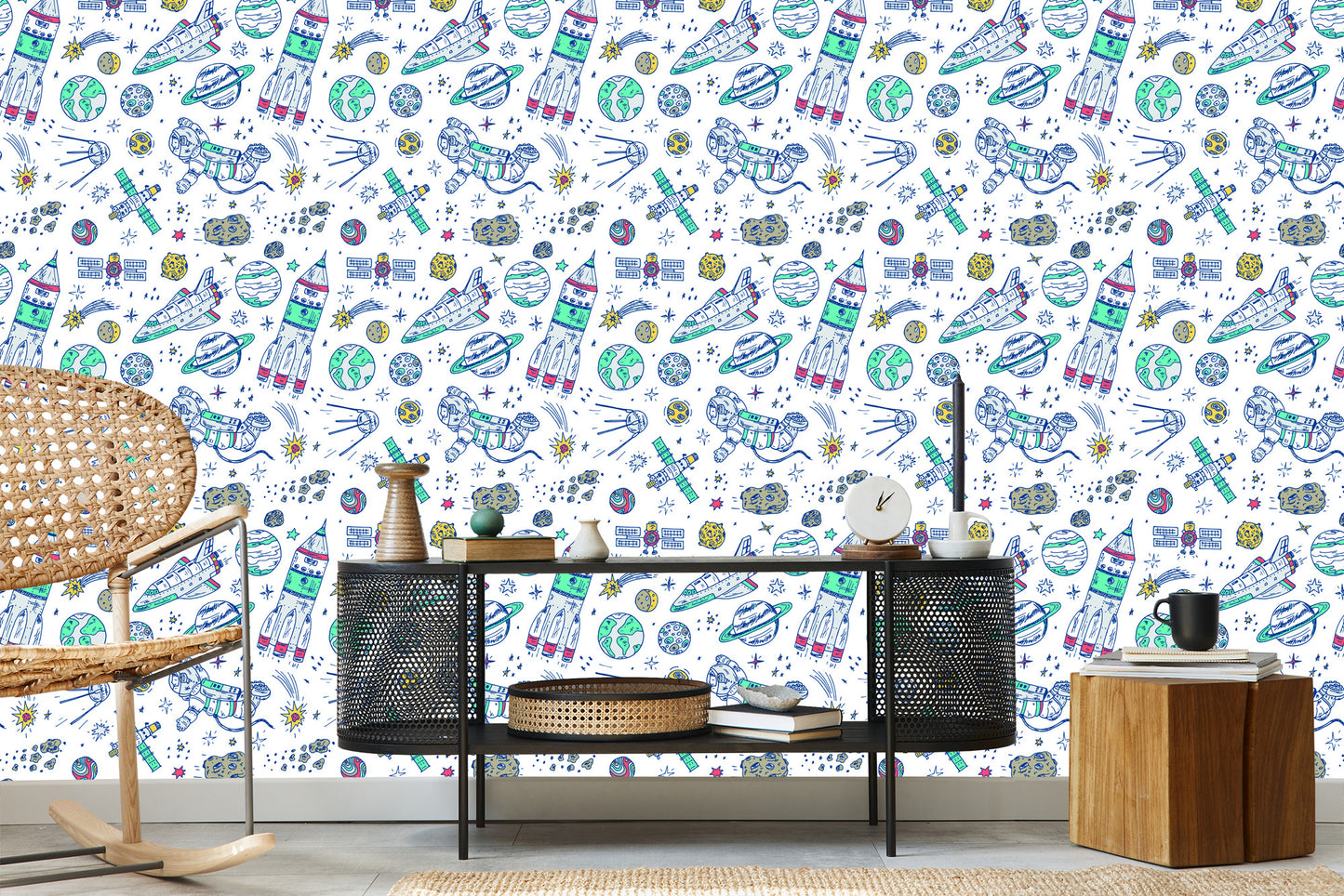 Wallpaper Scandinavian Style Space