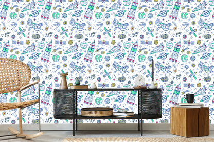 Wallpaper Scandinavian Style Space