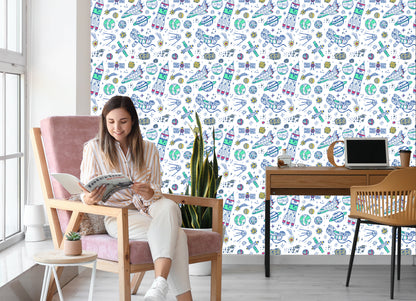 Wallpaper Scandinavian Style Space