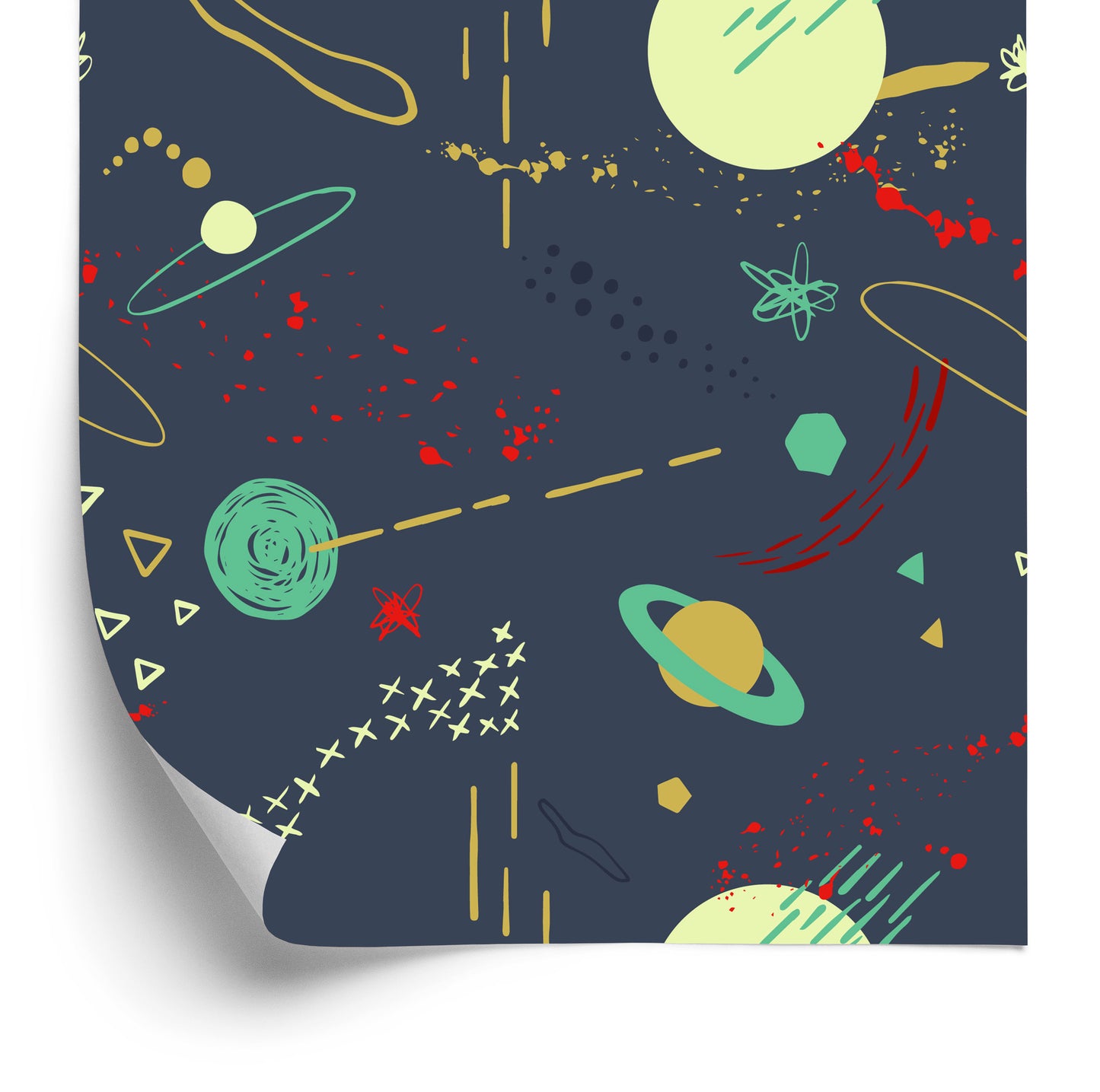 Wallpaper Colorful Universe