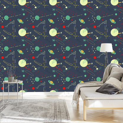 Wallpaper Colorful Universe