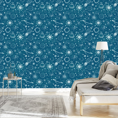 Wallpaper Planets, Sun And Stars