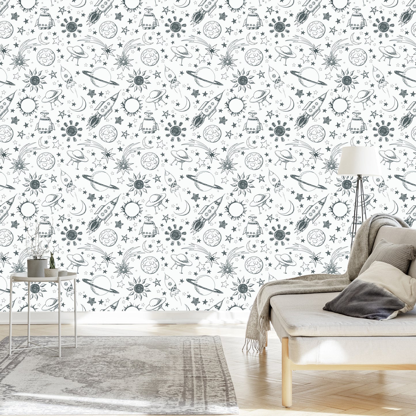 Wallpaper Black And White Galaxy