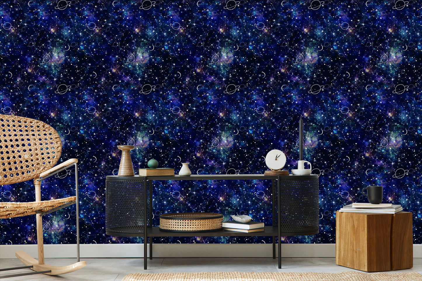 Wallpaper Cosmic Star Constellations
