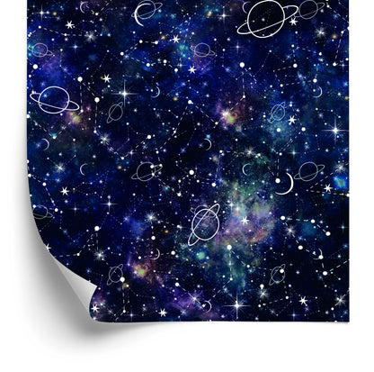 Wallpaper Cosmic Star Constellations