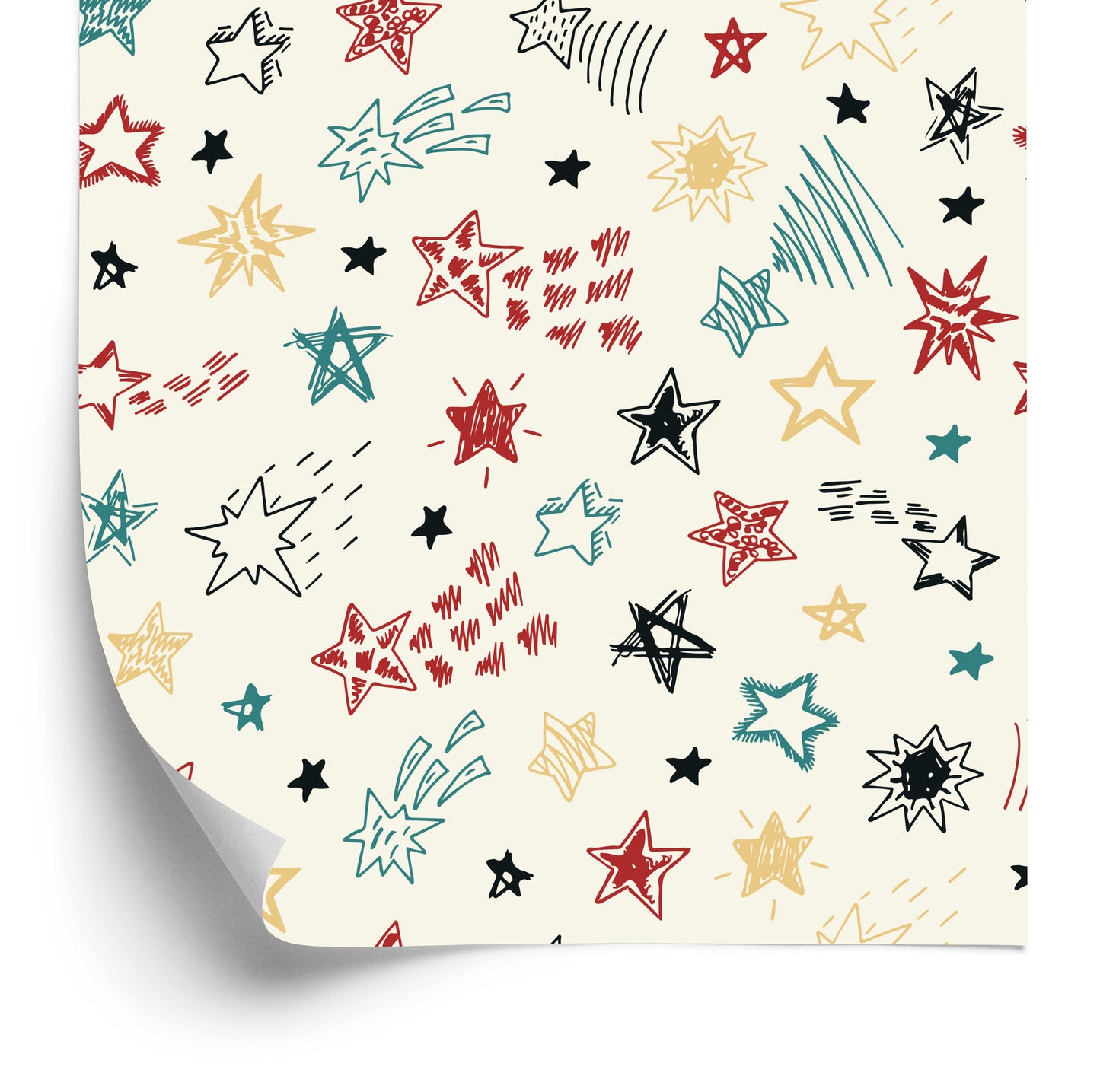 Wallpaper For Children - Colorful Stars