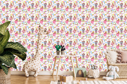 Wallpaper For Kids Unicorns Fairy Tale Princess