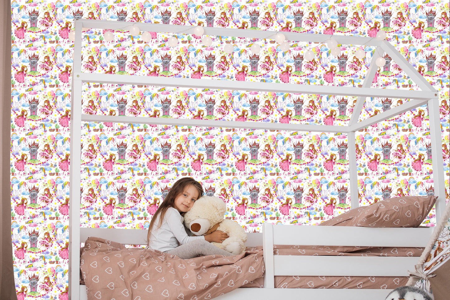 Wallpaper For Kids Unicorns Fairy Tale Princess