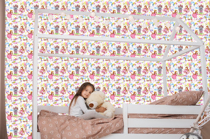 Wallpaper For Kids Unicorns Fairy Tale Princess