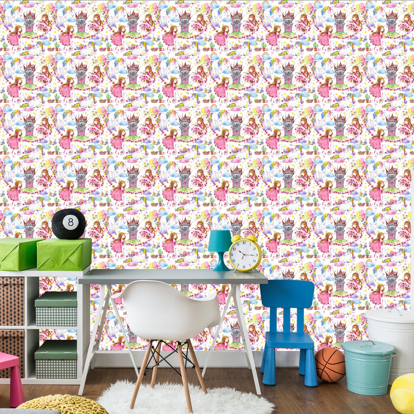 Wallpaper For Kids Unicorns Fairy Tale Princess