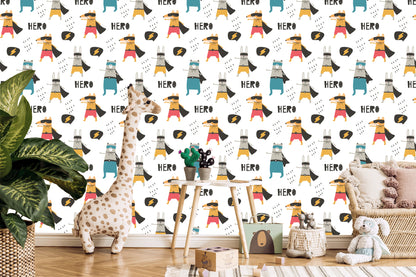 Wallpaper Animal Superheroes
