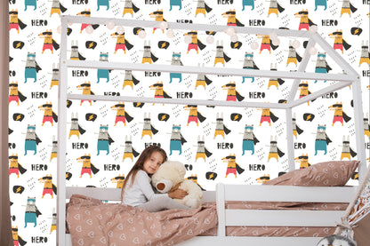 Wallpaper Animal Superheroes