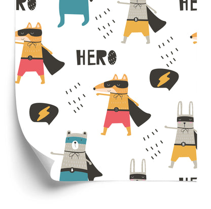 Wallpaper Animal Superheroes