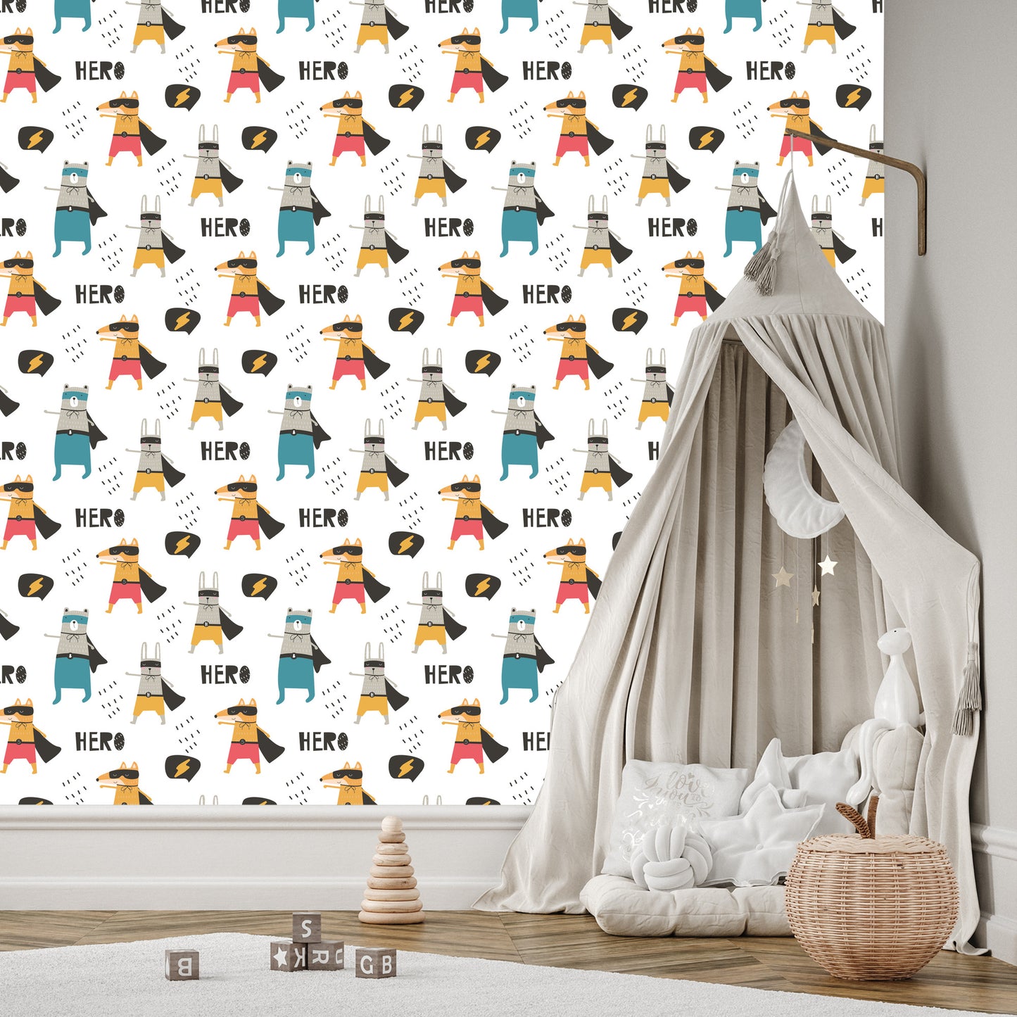 Wallpaper Animal Superheroes
