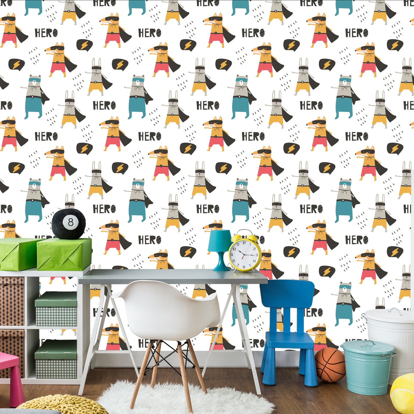 Wallpaper Animal Superheroes
