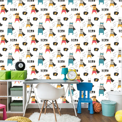 Wallpaper Animal Superheroes