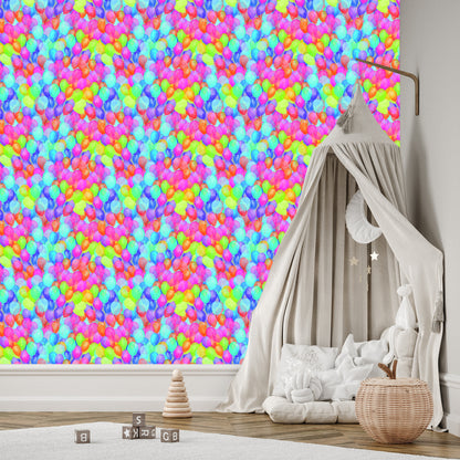 Wallpaper Multi-Colored Balloons